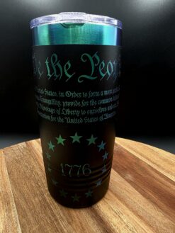 We the People Tumbler 1776 Constitution