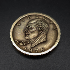Alternative view of 1978 Eisenhower Brass Challenge Coin
