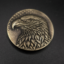 American Bald Eagle Coin - Image 4