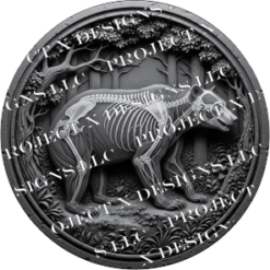 Bear X-Ray depthmap image for fiber laser