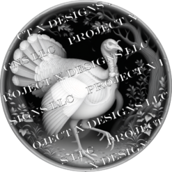 Alternative view of Turkey X-Ray depthmap image for fiber laser