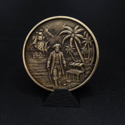 Captain's Pirate Treasure Medallion