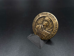 Alternative view of Firefighter Challenge Coin | Answering the Call with Valor