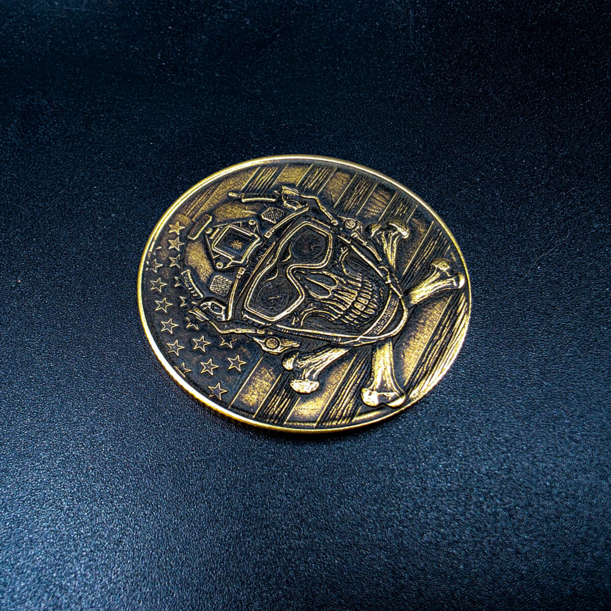 Tactical Operator Skull Challenge Coin - Image 4